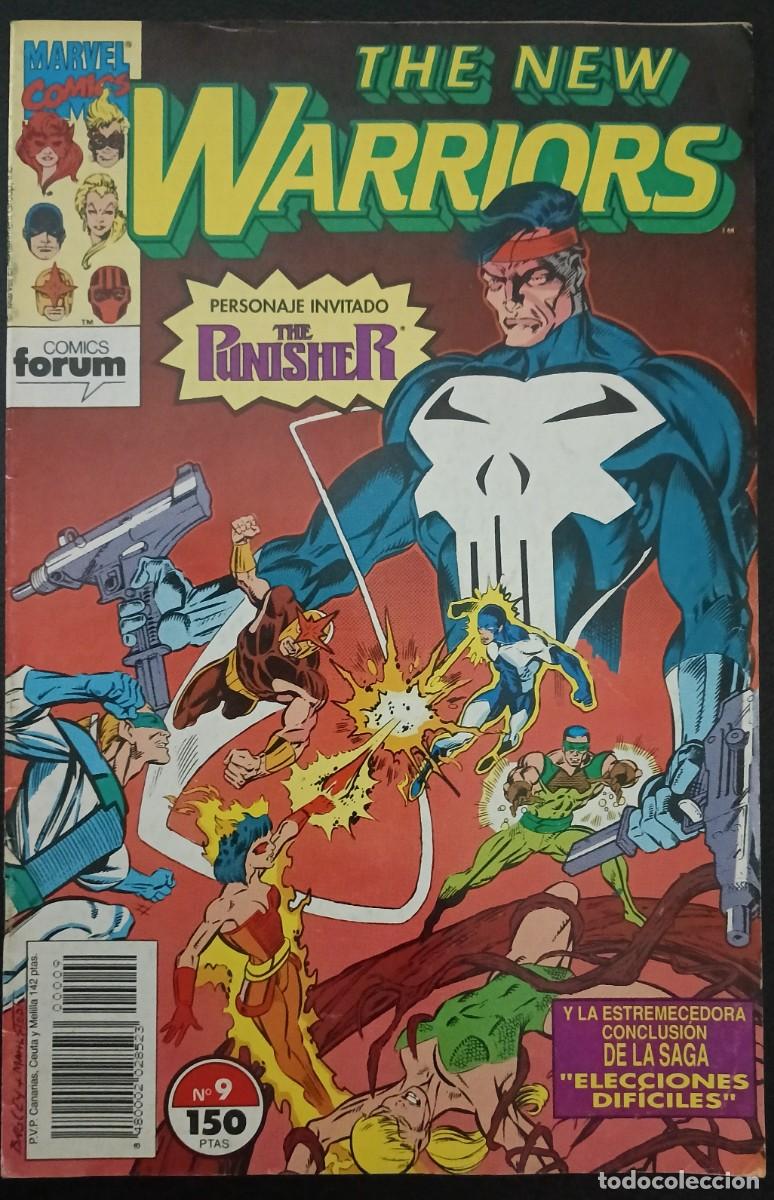C&oacute;mics: THE NEW WARRIORS-FORUM- N&ordm; 9 -CON EL PUNISHER-F.NICIEZA-M.BAGLEY-1992-BUENO-ESCASO-VEA-1652