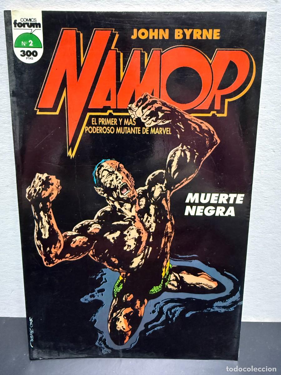 C&oacute;mics: Namor N&ordm; 2: Muerte Negra (Comics Forum, 1990) - Foto 1