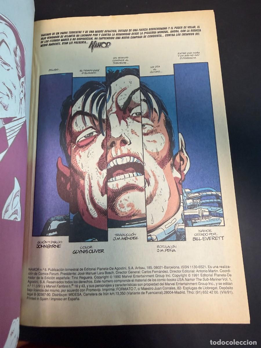 C&oacute;mics: Namor N&ordm; 6: Reuni&oacute;n (Comics Forum, 1991) - Foto 2