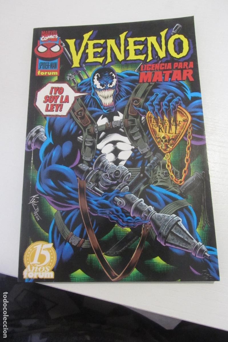 C&oacute;mics: VENENO. LICENCIA PARA MATAR. 80 P&Aacute;G. A&Ntilde;O 1998. MARVEL FORUM ARX180
