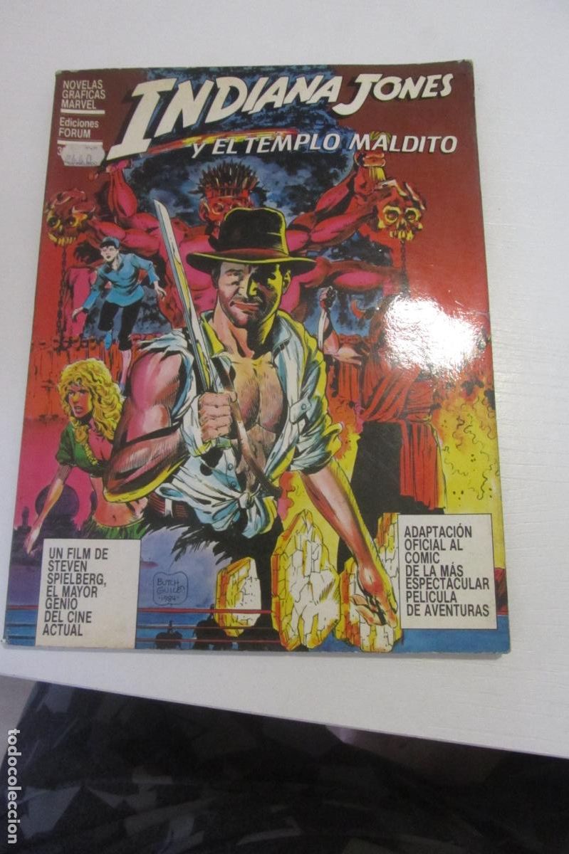 C&oacute;mics: INDIANA JONES Y EL TEMPLO MALDITO ADAPTACION OFICIAL AL COMIC DEL FILM SPIELBERG FORUM 1984 arx182
