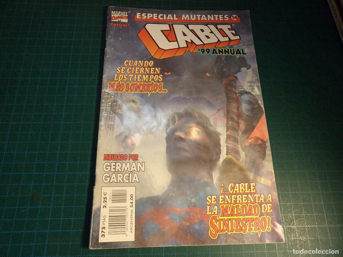 C&oacute;mics: Especial mutantes. N&ordm; 14. Forum. Con se&ntilde;ales de uso. (Ref. 12-B)