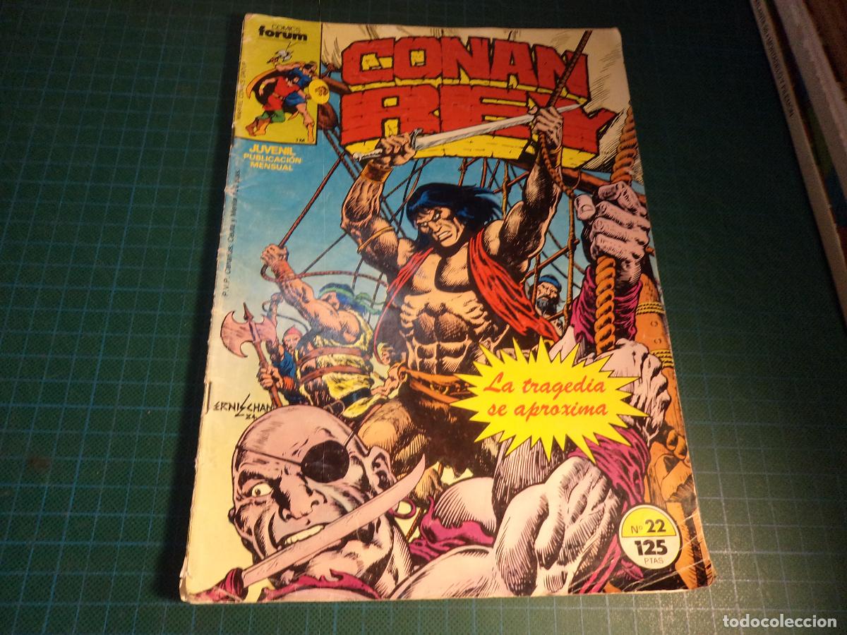 C&oacute;mics: Conan Rey. N&ordm; 22. Forum. Con se&ntilde;ales de uso. (Ref. 12-B) - Foto 1