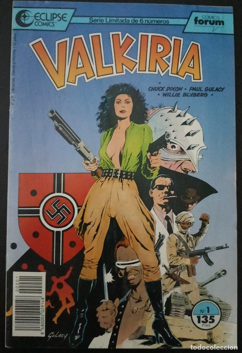 C&oacute;mics: VALKIRIA-ECLIPSE C&Oacute;MICS-FORUM- N&ordm; 1 -GRAN PAUL GULACY-1990-BUENO-DIF&Iacute;CIL-LEA-VEA-1654