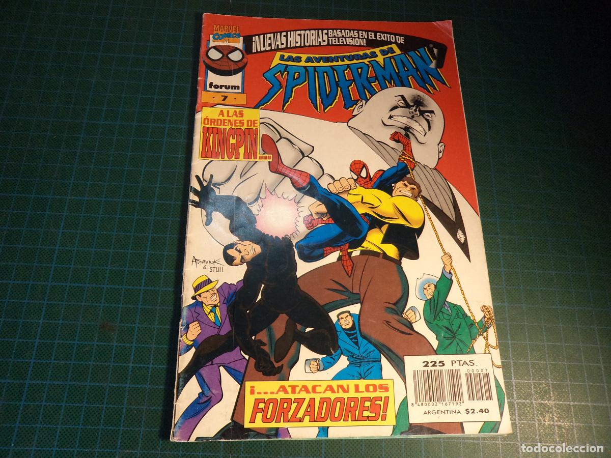 C&oacute;mics: Las aventuras de Spiderman. Vol II. N&ordm; 7. Forum. (Ref. 12-B)