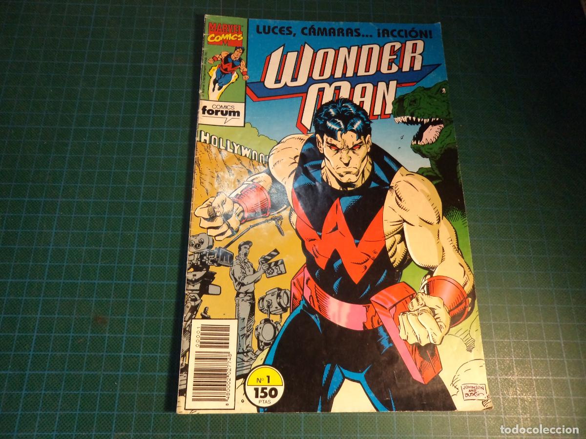 C&oacute;mics: Wonder Man. N&ordm; 1. Forum. Con se&ntilde;ales de uso. (ref. 12-B)
