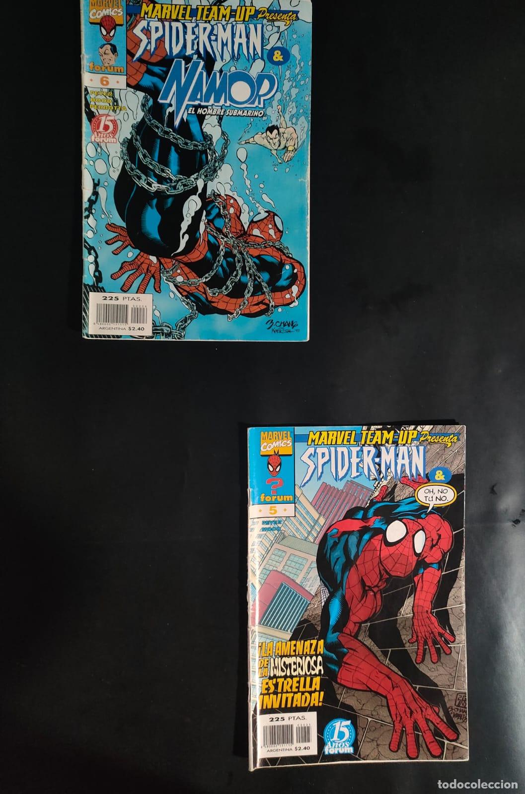 C&oacute;mics: MARVEL TEAM UP PRESENTA SPIDERMAN NUMEROS 5 Y 6 - Foto 1