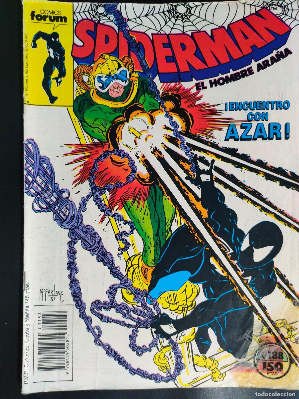 C&oacute;mics: SPIDERMAN VOL 1 NUMERO 188