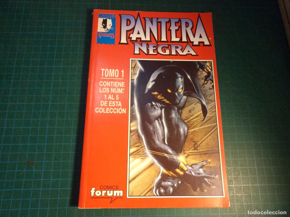 C&oacute;mics: Pantera Negra. Tomo 1. Retapado con los numeros 1 al 5. Forum.