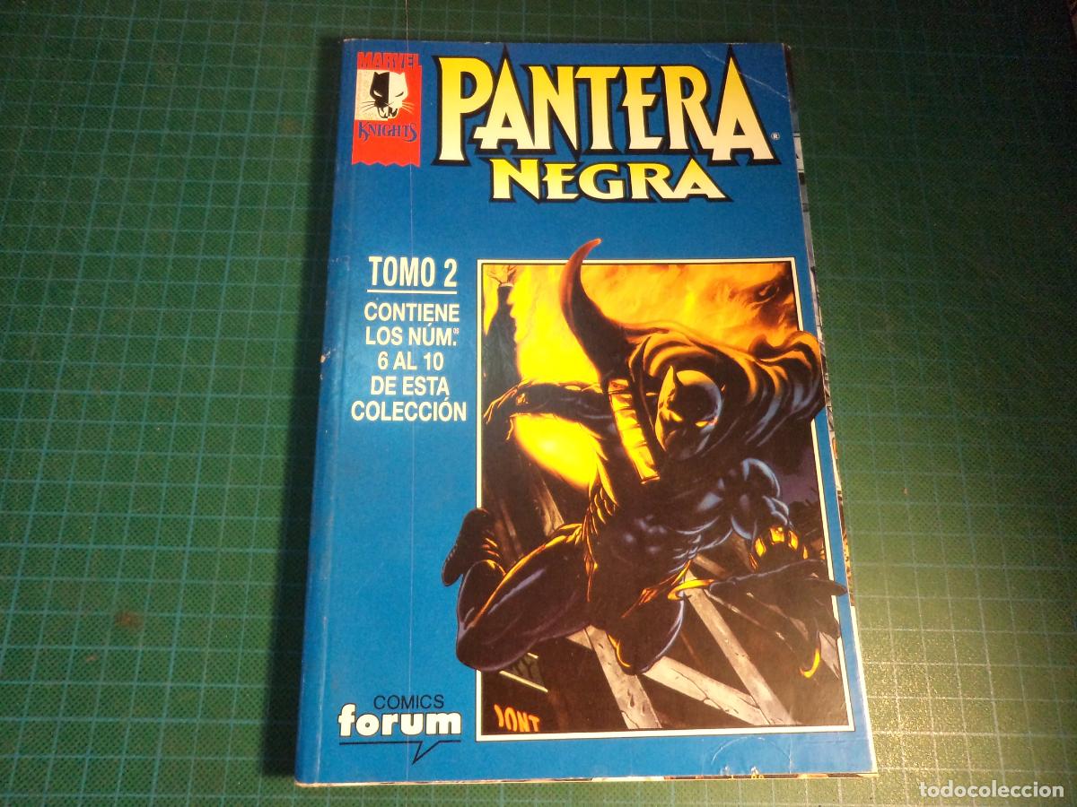 C&oacute;mics: Pantera Negra. Tomo 1. Retapado con los numeros 6 al 10. Forum.