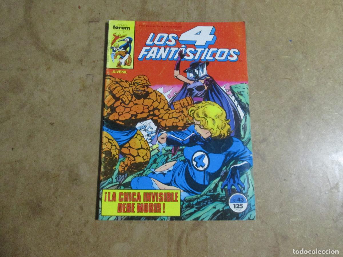 C&oacute;mics: Los 4 Fant&aacute;sticos n&ordm; 43, ediciones forum - Foto 1
