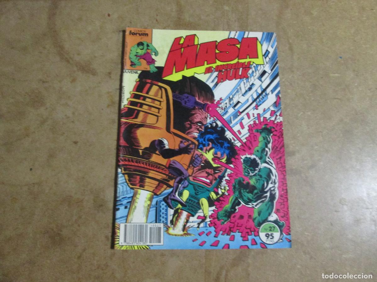 C&oacute;mics: La Masa/el incre&iacute;ble Hulk n&ordm; 27, ediciones forum