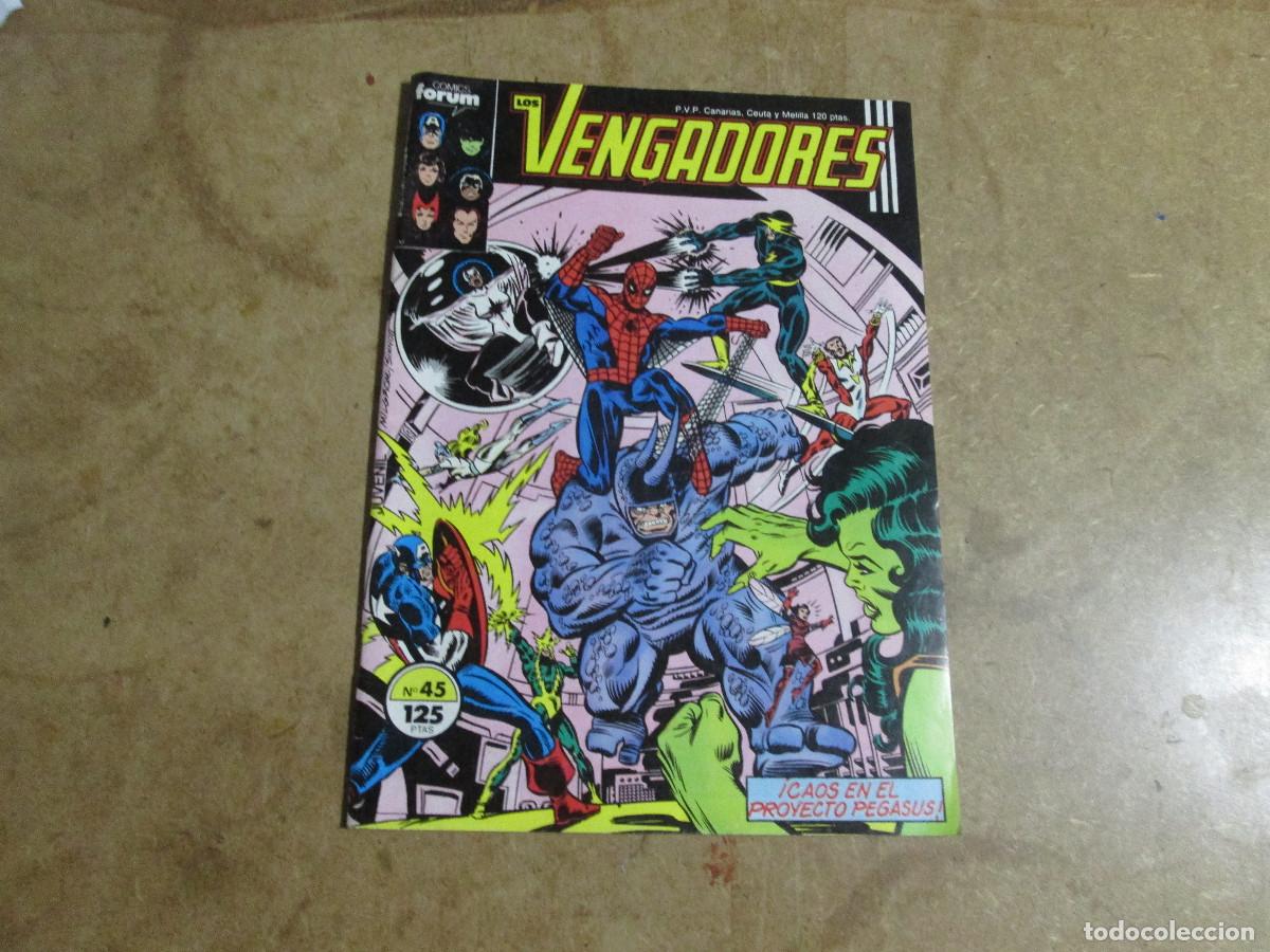 C&oacute;mics: Los Vengadores n&ordm; 45, ediciones forum