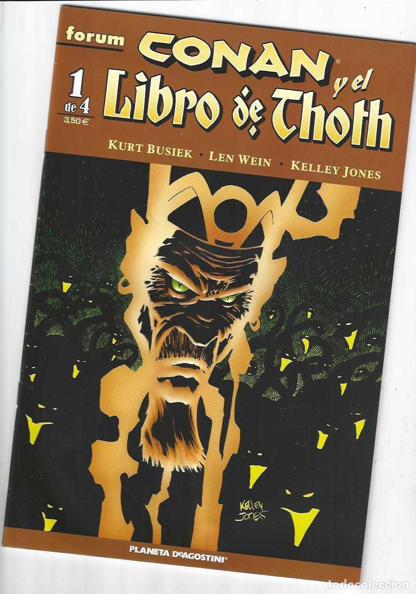C&oacute;mics: CONAN: EL LIBRO DE THOTH N&ordm; 1 - GRAPA FORUM - BUEN ESTADO - Foto 1