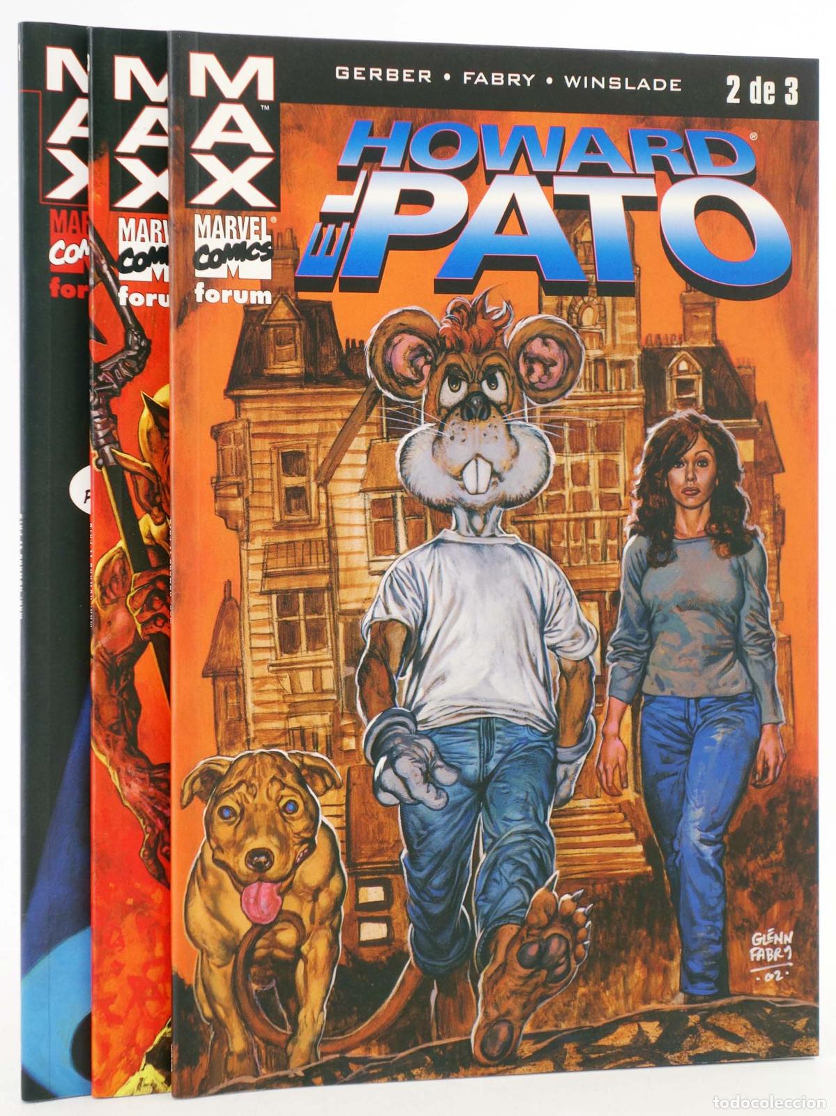 C&oacute;mics: MAX. HOWARD EL PATO 1 A 3. COMPLETA. Forum, 2004 - Foto 2