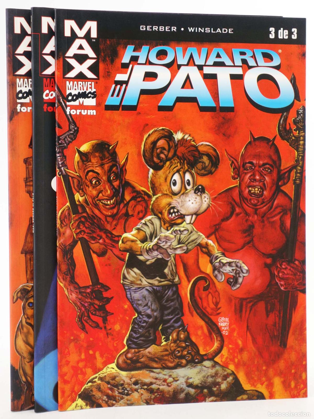 C&oacute;mics: MAX. HOWARD EL PATO 1 A 3. COMPLETA. Forum, 2004 - Foto 3
