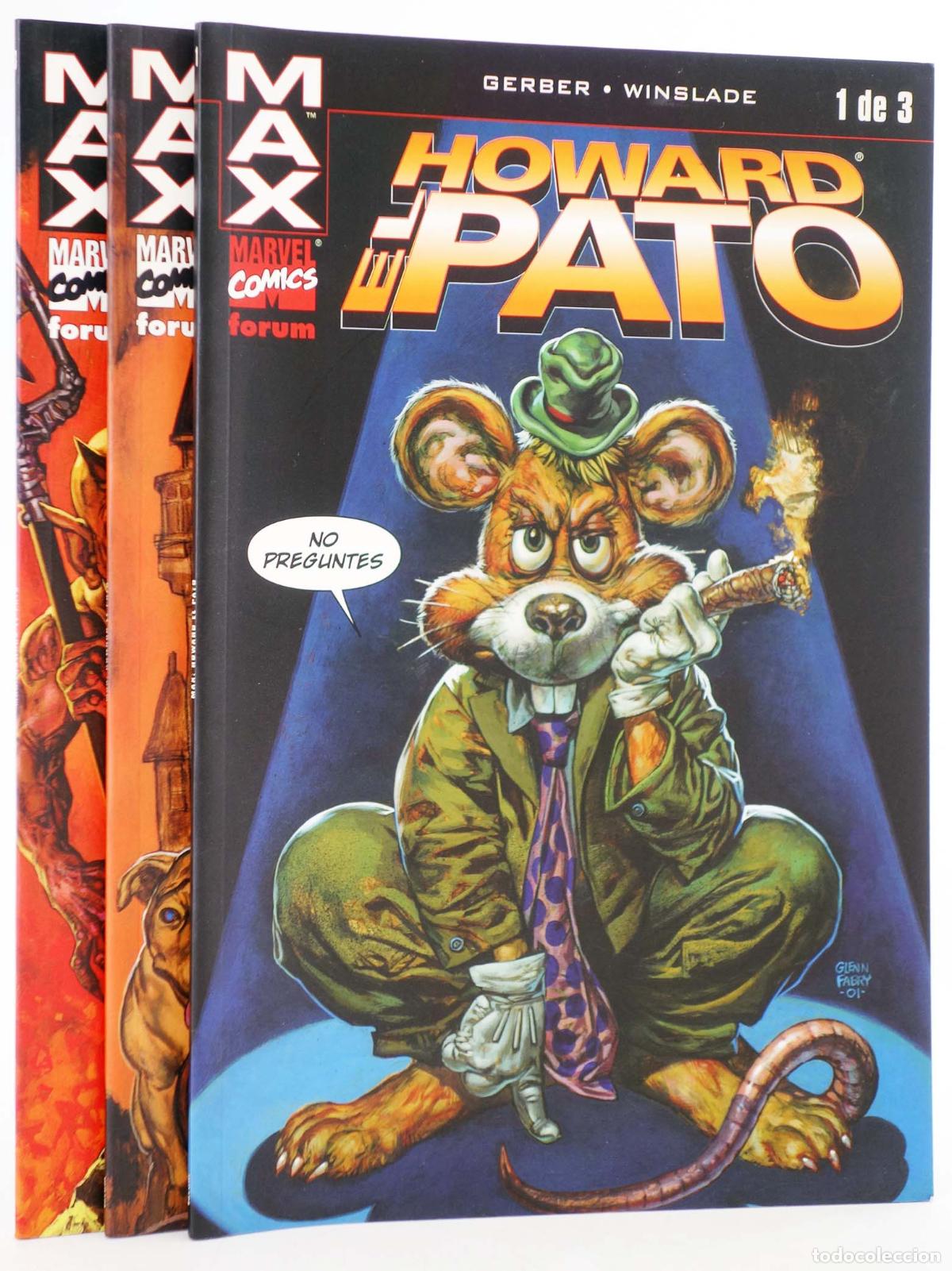C&oacute;mics: MAX. HOWARD EL PATO 1 A 3. COMPLETA. Forum, 2004 - Foto 1