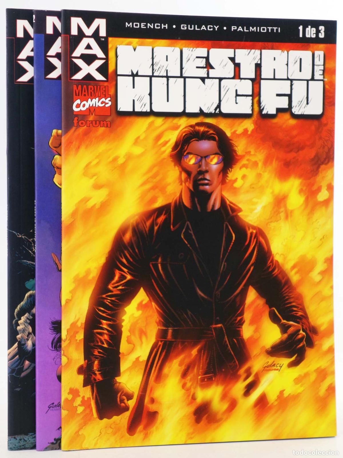 C&oacute;mics: MAX. SHANG CHI MAESTRO DE KUNG FU 1 A 3. COMPLETA. Forum, 2003
