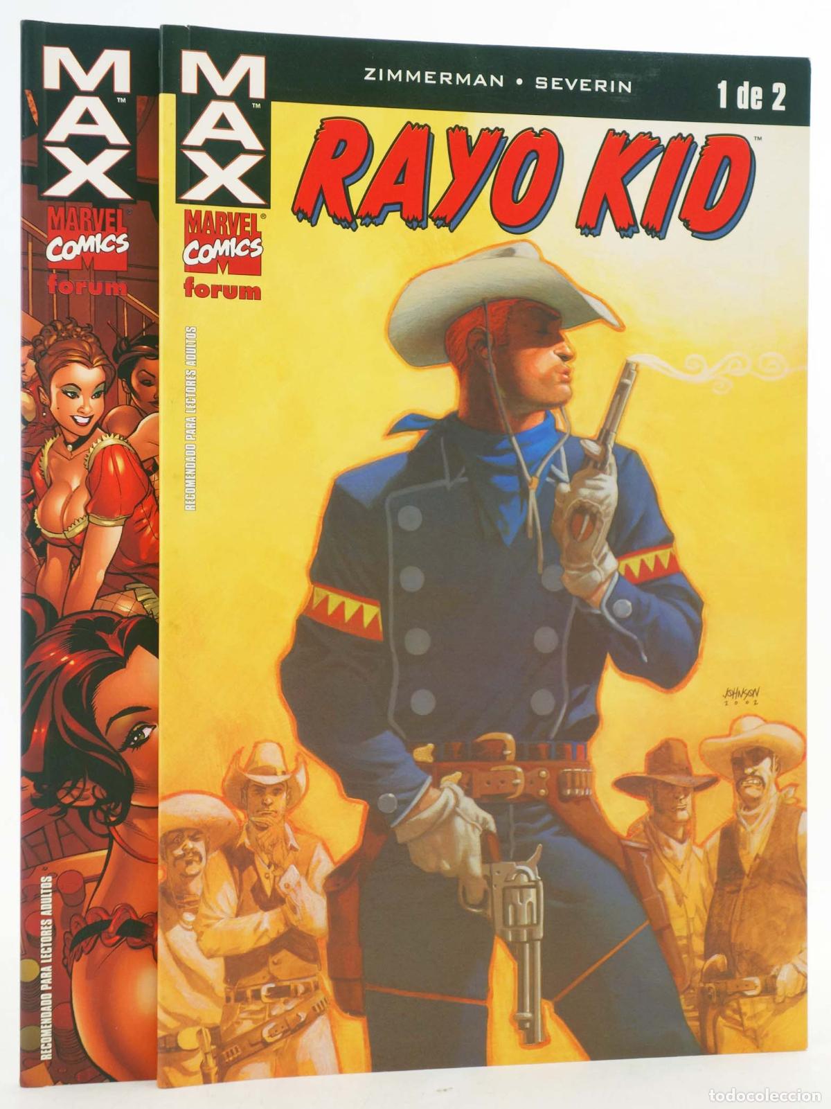 C&oacute;mics: MAX. RAYO KID 1 A 2. COMPLETA. Forum, 2004