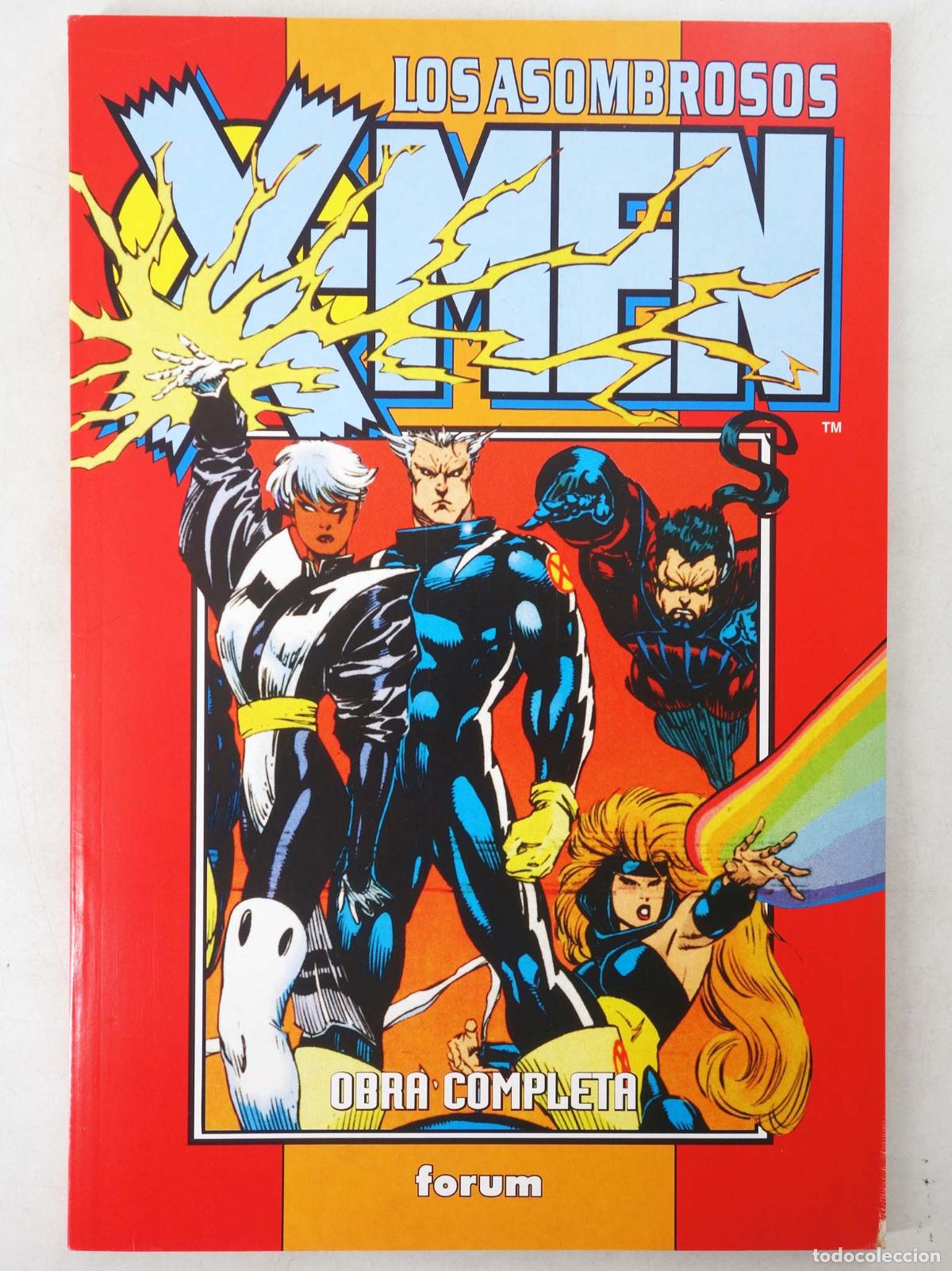 C&oacute;mics: LOS ASOMBROSOS X MEN 1 A 4. COMPLETA EN UN RETAPADO. Forum, 1995