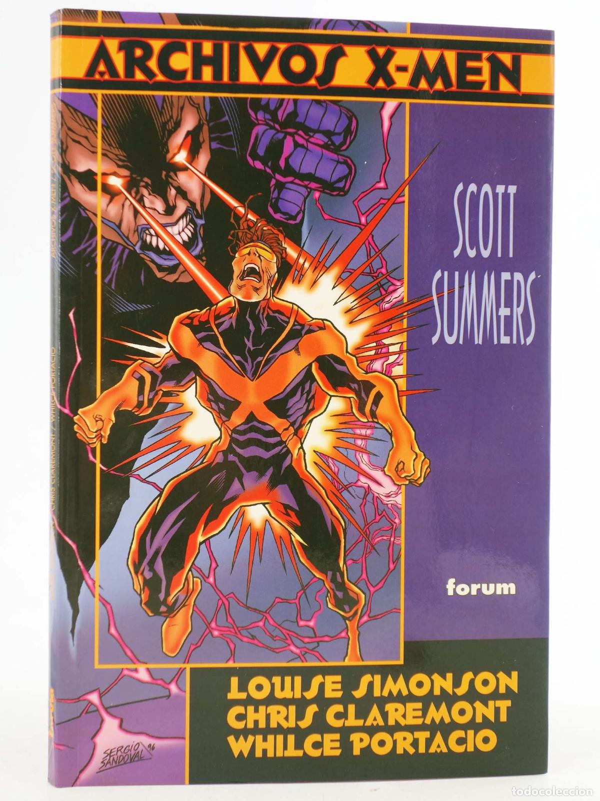 C&oacute;mics: ARCHIVOS X MEN: SCOTT SUMMERS (Louise Simonson/Chris Claremont) Forum, 1996
