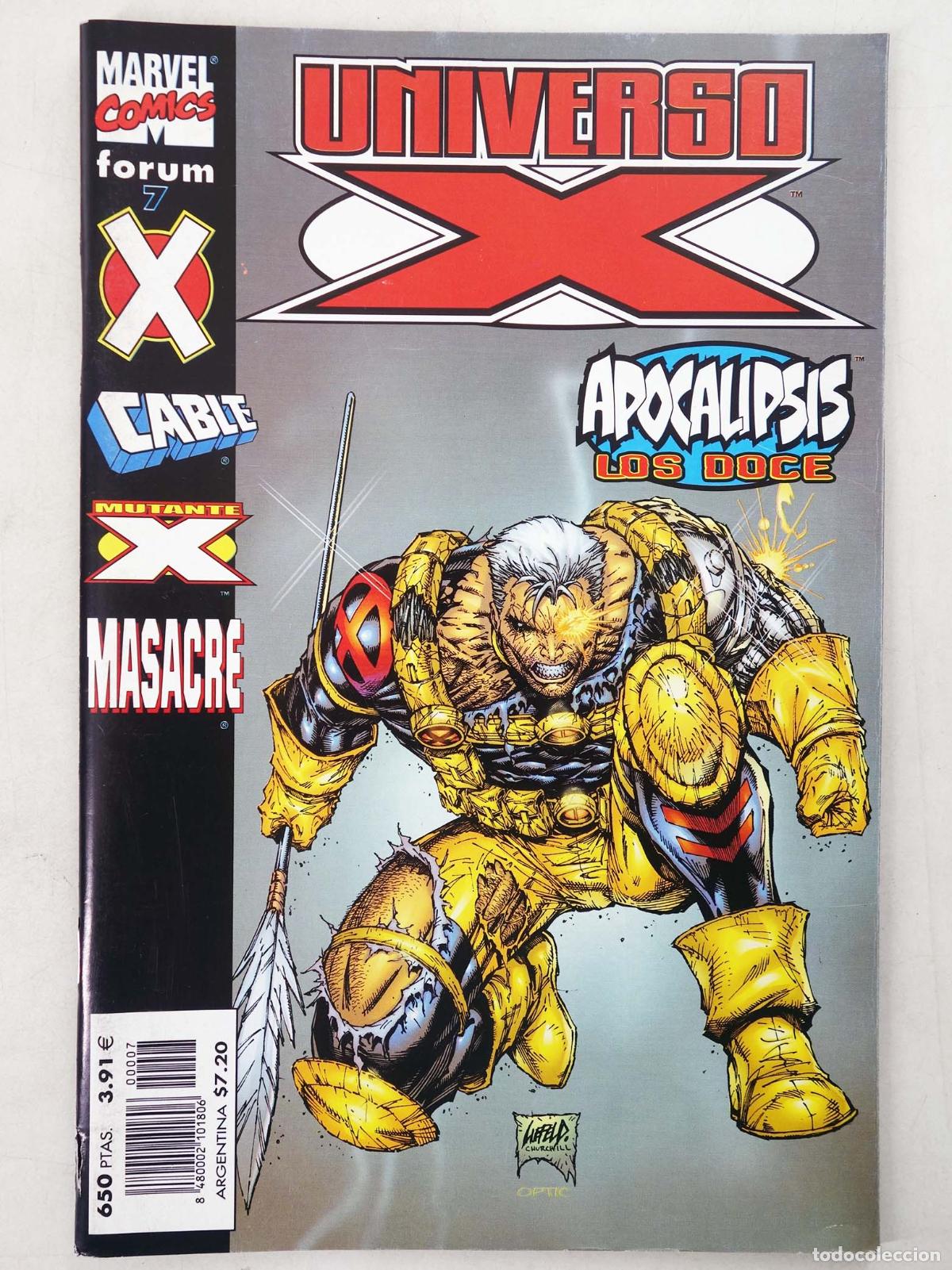 C&oacute;mics: UNIVERSO X 7 (Rob Liefeld) Forum, 2000