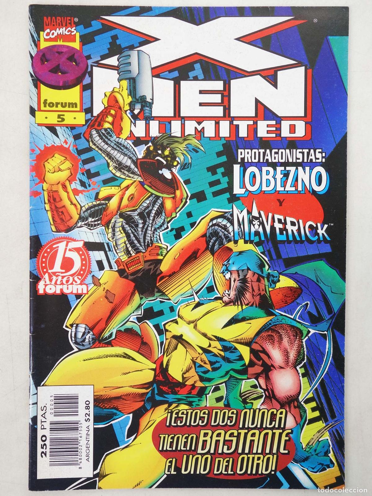 C&oacute;mics: X MEN UNLIMITED 5 (David Balde&oacute;n/Howard Mackie/Duncan Rouleau) Forum, 1998