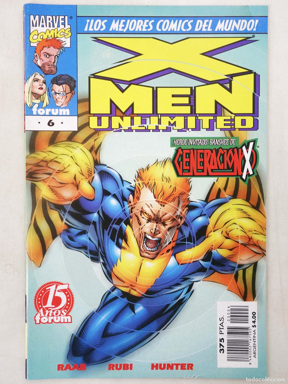 C&oacute;mics: X MEN UNLIMITED 6 (Ben Raab/Mel Rubi) Forum, 1998