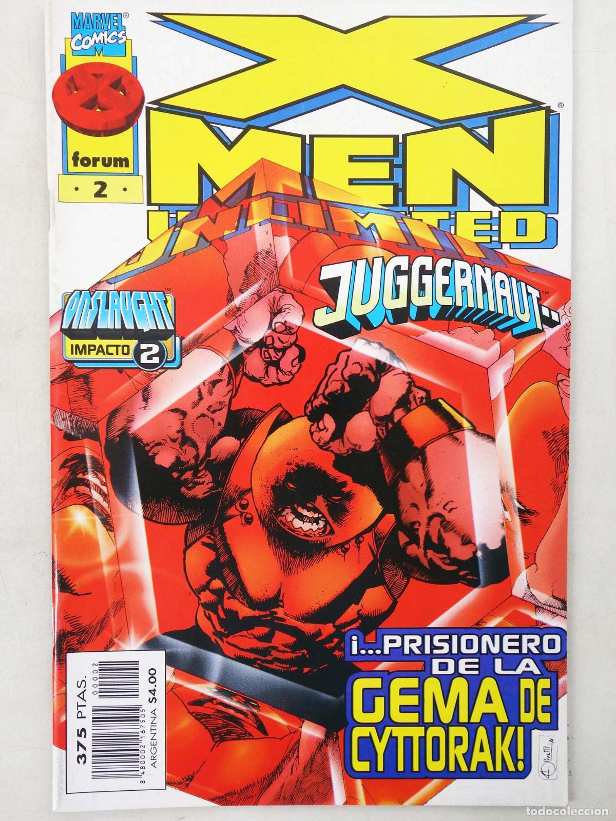 C&oacute;mics: X MEN UNLIMITED 2 (John Francis Moore/Ariel Olivetti/Steve Epting) Forum, 1997