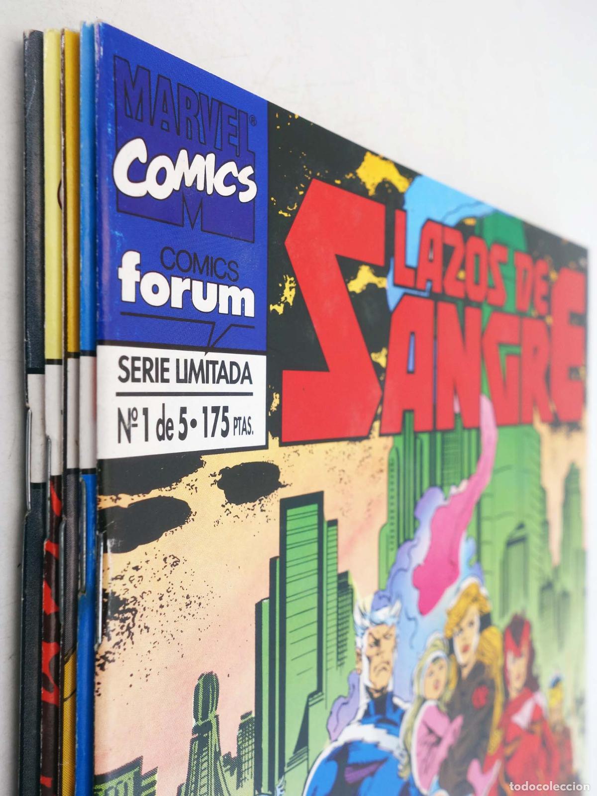 C&oacute;mics: LAZOS DE SANGRE 1 A 5. COMPLETA. Forum, 1994 - Foto 4