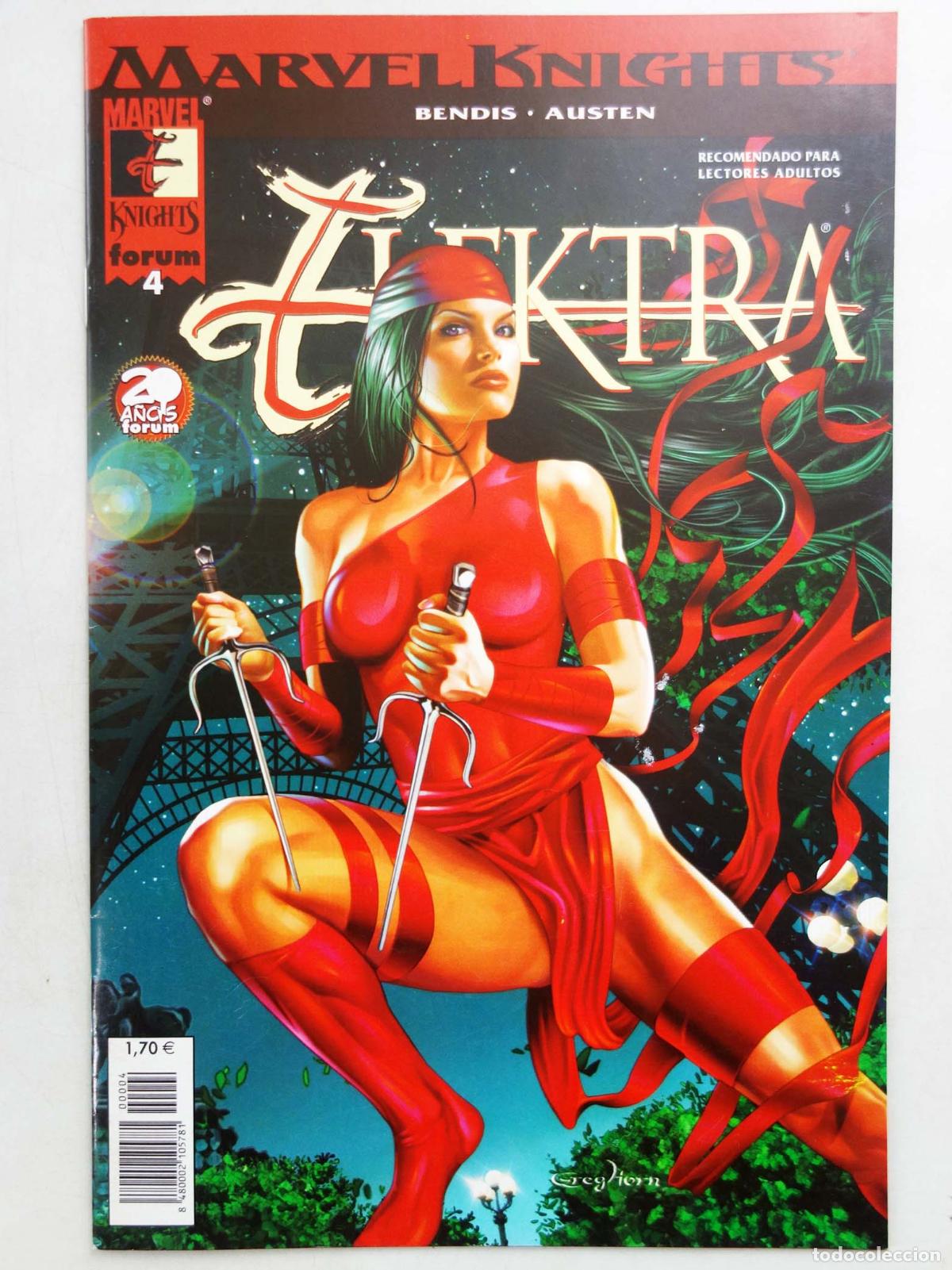C&oacute;mics: ELEKTRA MARVEL KNIGHTS 4 (Brian Michael Bendis/Chuck Austen) Forum, 2002 - Foto 1