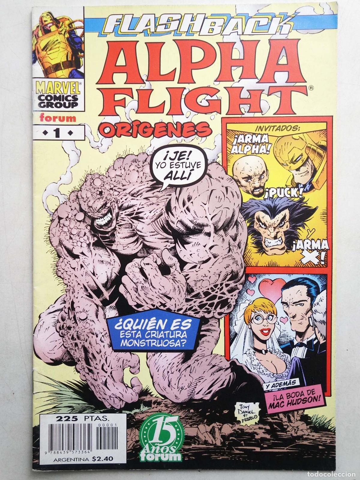 C&oacute;mics: ALPHA FLIGHT FLASHBACK (Steven T. Seagle/Anthony Winn) Forum, 1998 - Foto 1