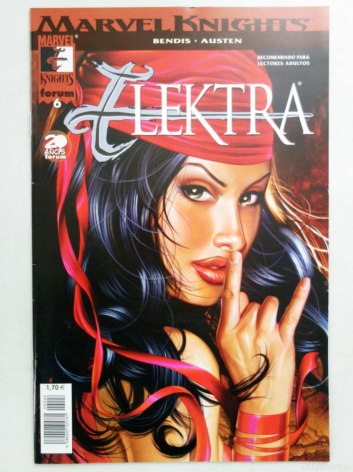 C&oacute;mics: ELEKTRA MARVEL KNIGHTS 6 (Brian Michael Bendis/Chuck Austen) Forum, 2002 - Foto 1