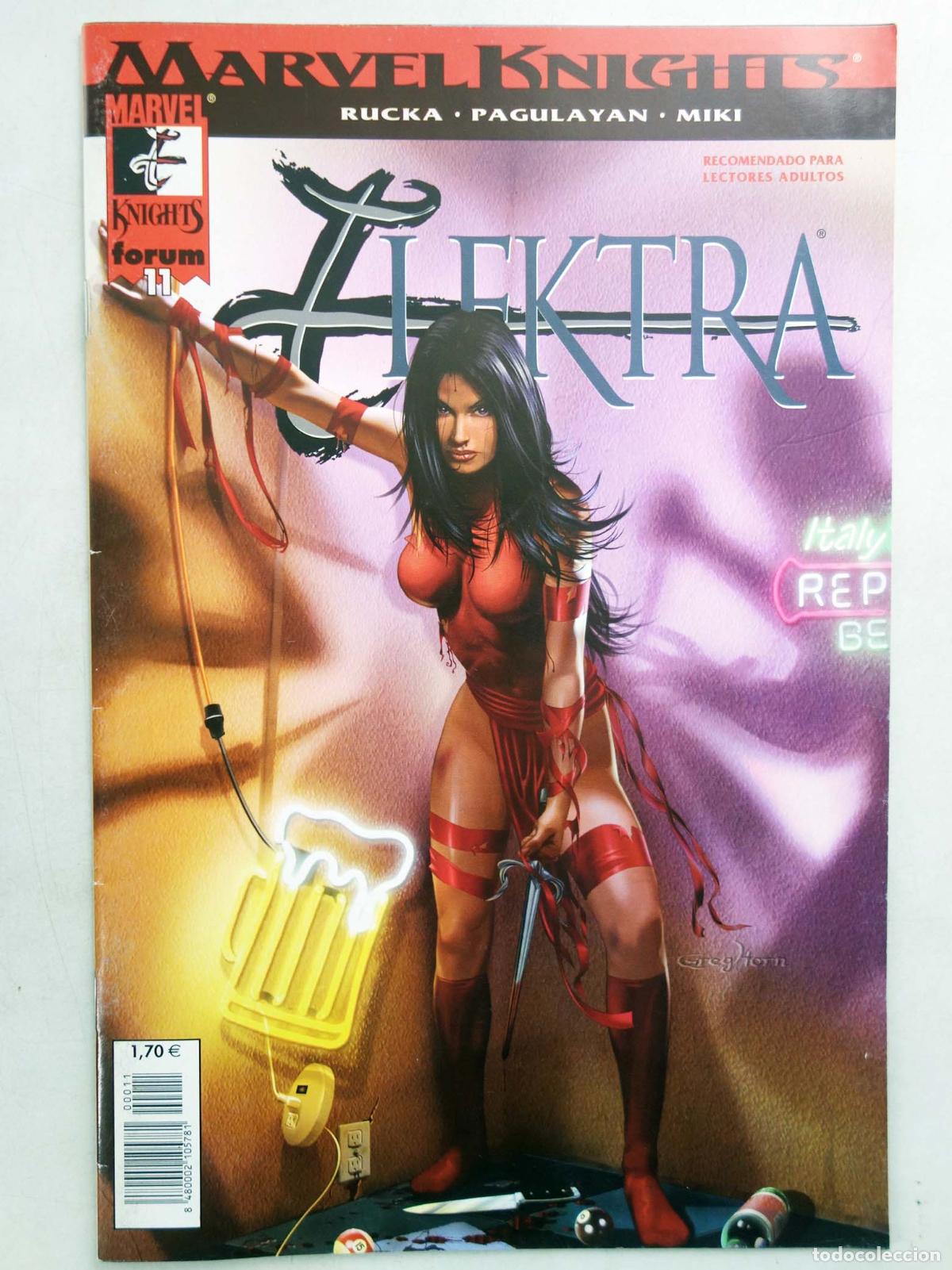 C&oacute;mics: ELEKTRA MARVEL KNIGHTS 11 (Greg Rucka/Carlo Pagulayan) Forum, 2003