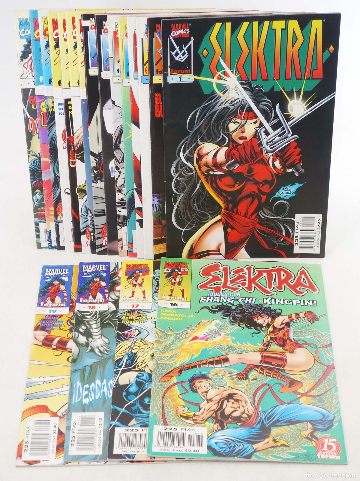 C&oacute;mics: ELEKTRA 1 A 19. COMPLETA. Forum, 1997