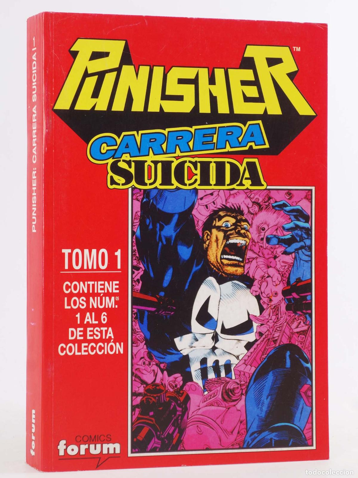 C&oacute;mics: PUNISHER CARRERA SUICIDA 1 A 6. COMPLETA EN 1 RETAPADO. Forum, 1995