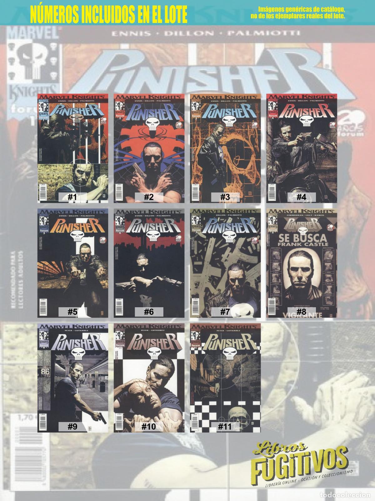 C&oacute;mics: PUNISHER MARVEL KNIGHTS VOL. 2 1 A 11. Forum, 2002 - Foto 3