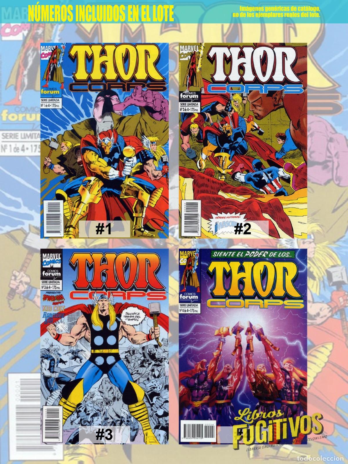 C&oacute;mics: THOR CORPS 1 A 4. COMPLETA. Forum, 1994 - Foto 3