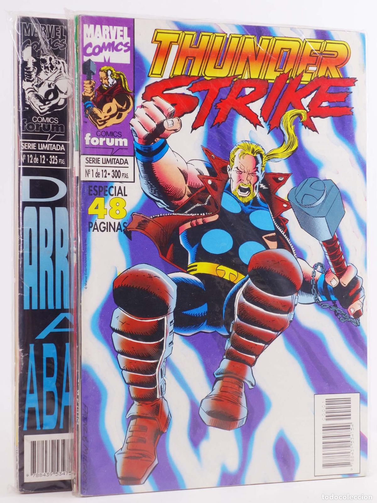 Comics : THOR THUNDER STRIKE 1 A 12. COMPLETA. Forum, 1994