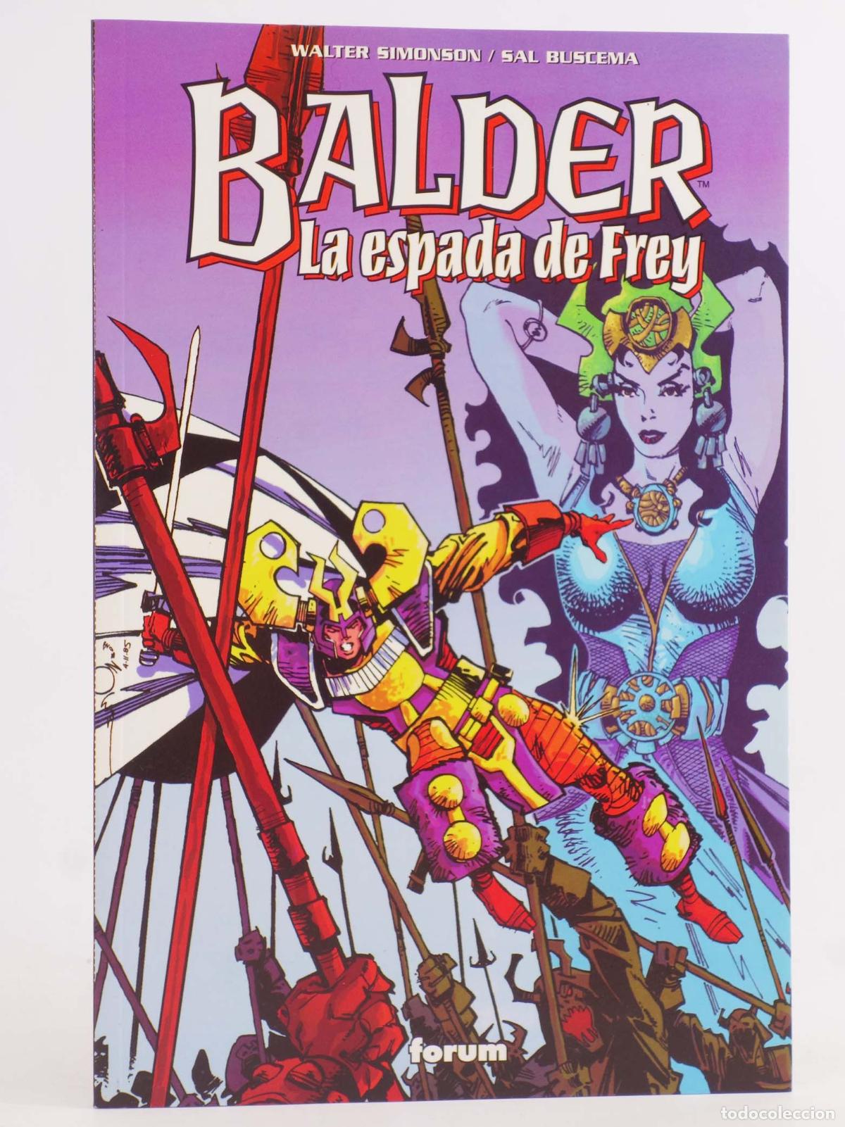 C&oacute;mics: BALDER. LA ESPADA DE FREY (Walt Simonson/Sal Buscema) Forum, 1998 - Foto 1