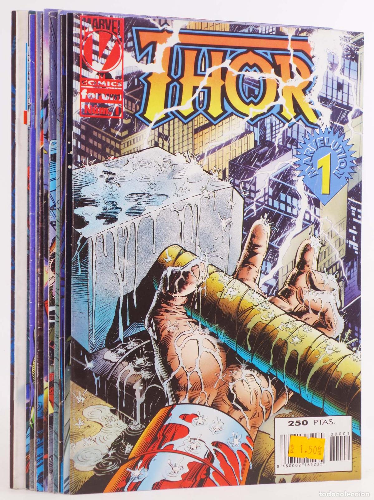 Comics : THOR VOL. 2 - MARVELUTION 1 A 12. COMPLETA. Forum, 1996