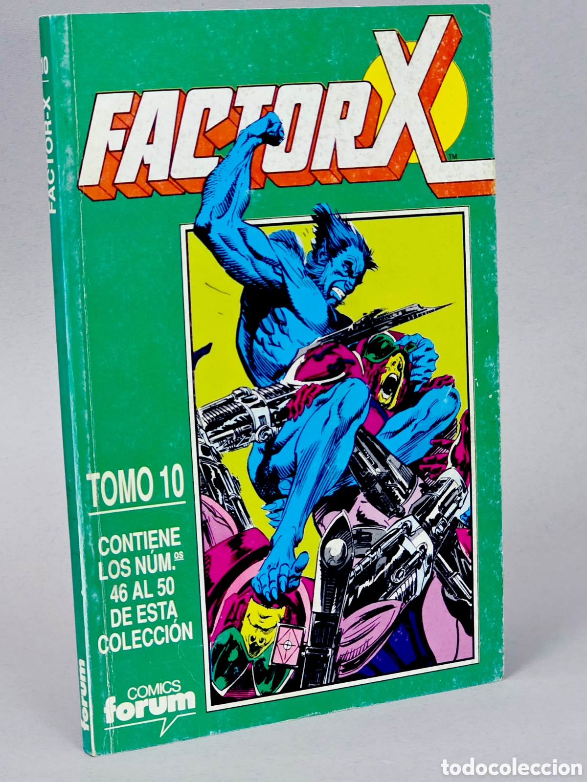 C&oacute;mics: C&Oacute;MIC FACTOR X TOMO 10 RETAPADO DEL 46 AL 50 FORUM MARVEL NORMAL ESTADO