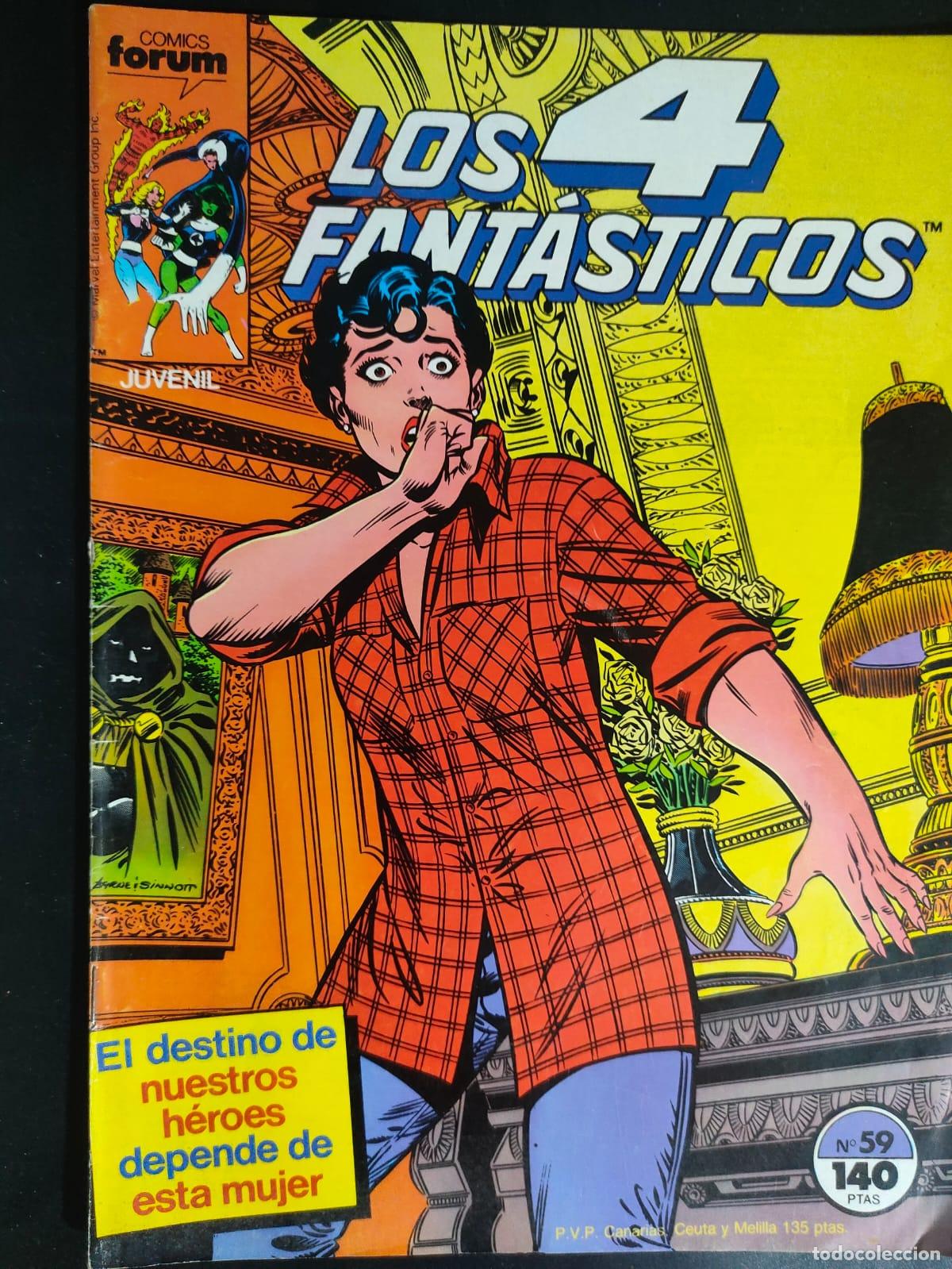 C&oacute;mics: LOS 4 FANTASTICOS NUMERO 59 - Foto 1