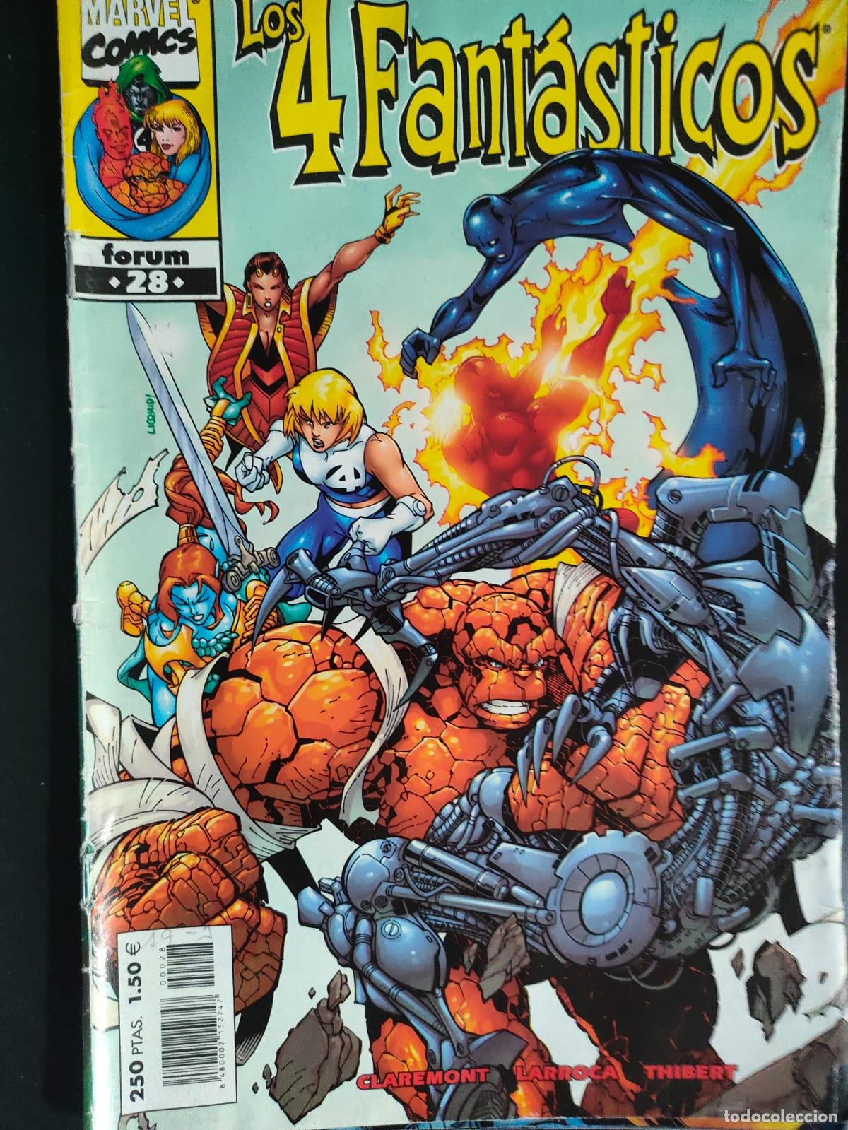 C&oacute;mics: LOS 4 FANTASTICOS NUMERO 28