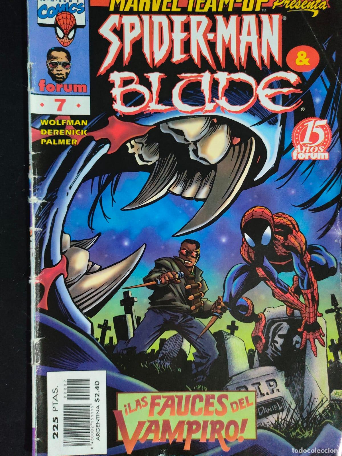 C&oacute;mics: MARVEL TEAM UP PRESENTA SPIDERMAN & BLADE NUMERO 7
