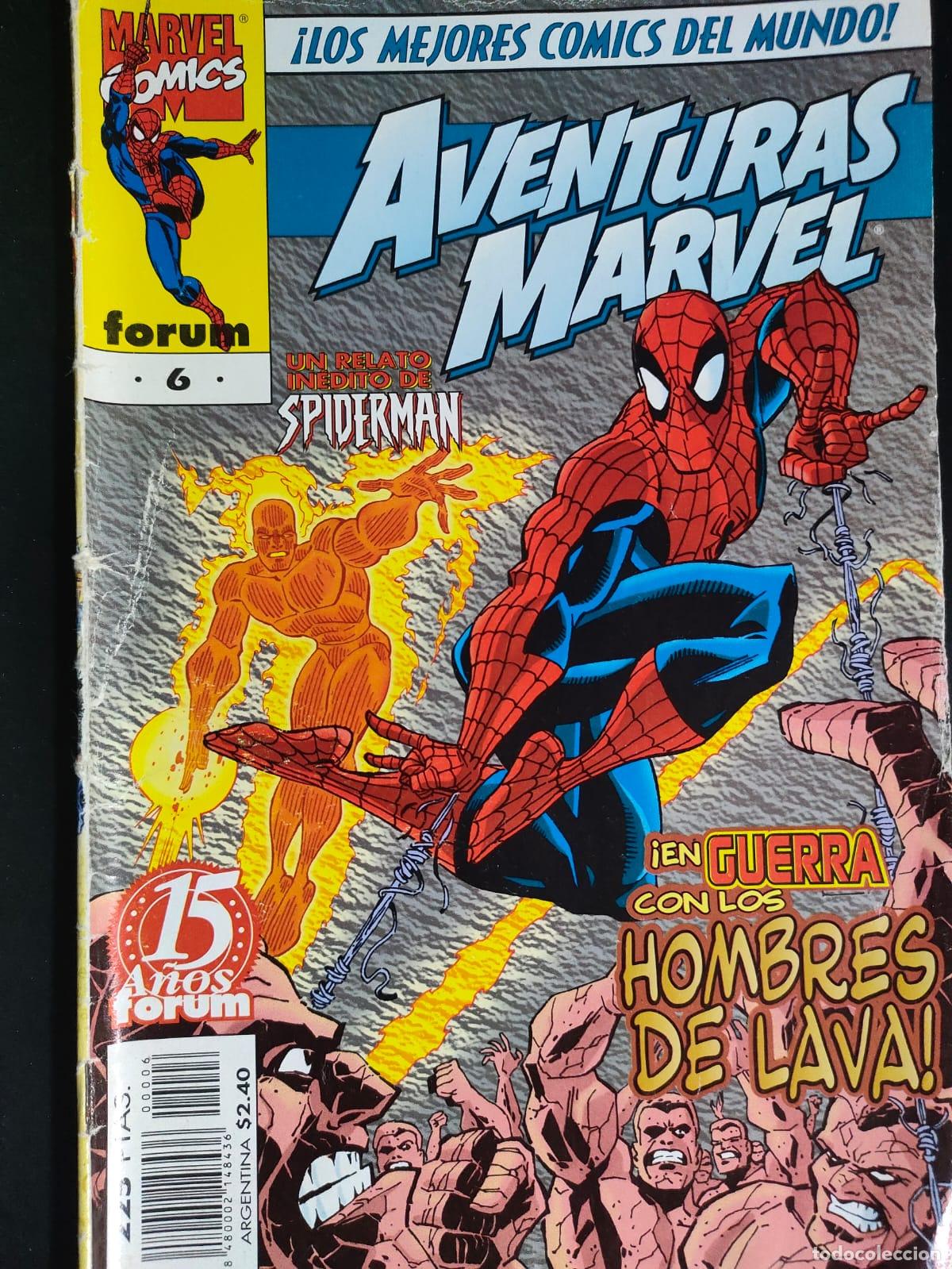 C&oacute;mics: AVENTURAS MARVEL NUMERO 6