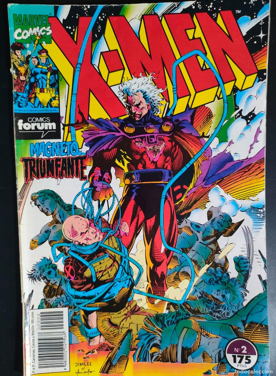 C&oacute;mics: X MEN VOL 1 NUMERO 2