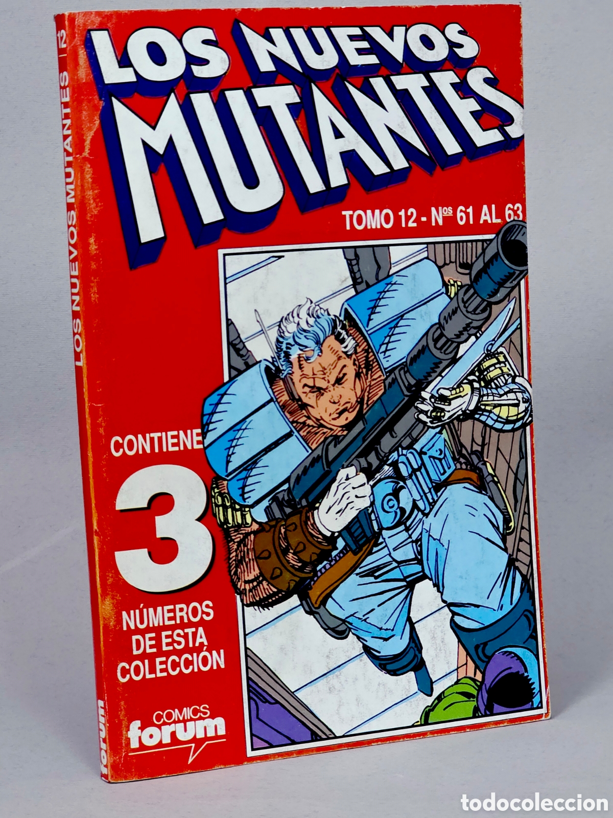 C&oacute;mics: C&Oacute;MIC LOS NUEVOS MUTANTES 61 AL 63 TOMO 12 RETAPADO FORUM MARVEL NORMAL/BUEN ESTADO
