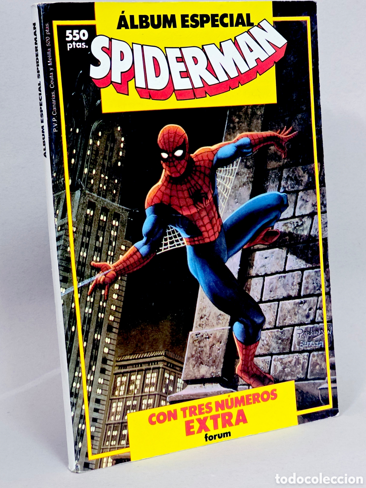 C&oacute;mics: C&Oacute;MIC SPIDERMAN EXTRA RETAPADO &Aacute;LBUM ESPECIAL (SPIDER-MAN) FORUM MARVEL BUEN ESTADO