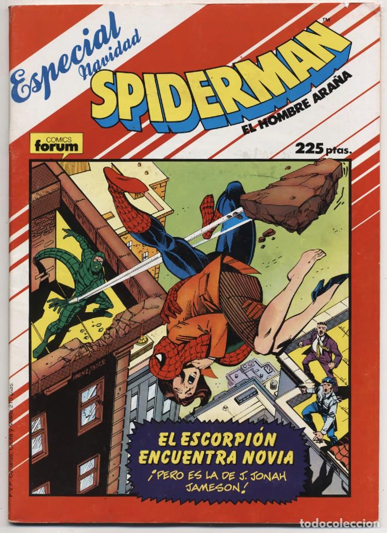 C&oacute;mics: SPIDERMAN ESPECIAL NAVIDAD VOL.1 EL HOMBRE ARA&Ntilde;A FORUM MARVEL 1987 68 PAGINAS